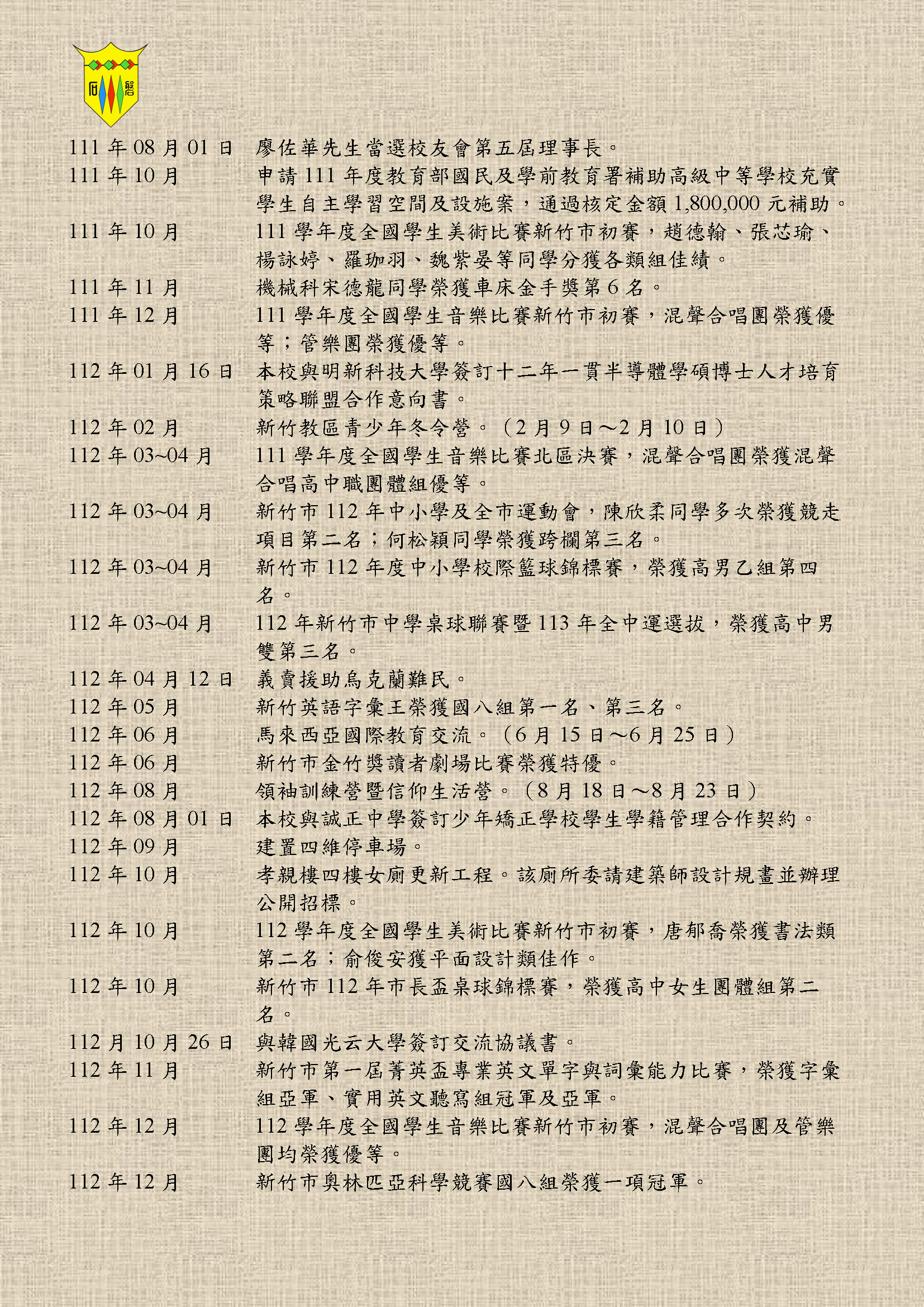 磐石中學校史大事紀掃描原圖