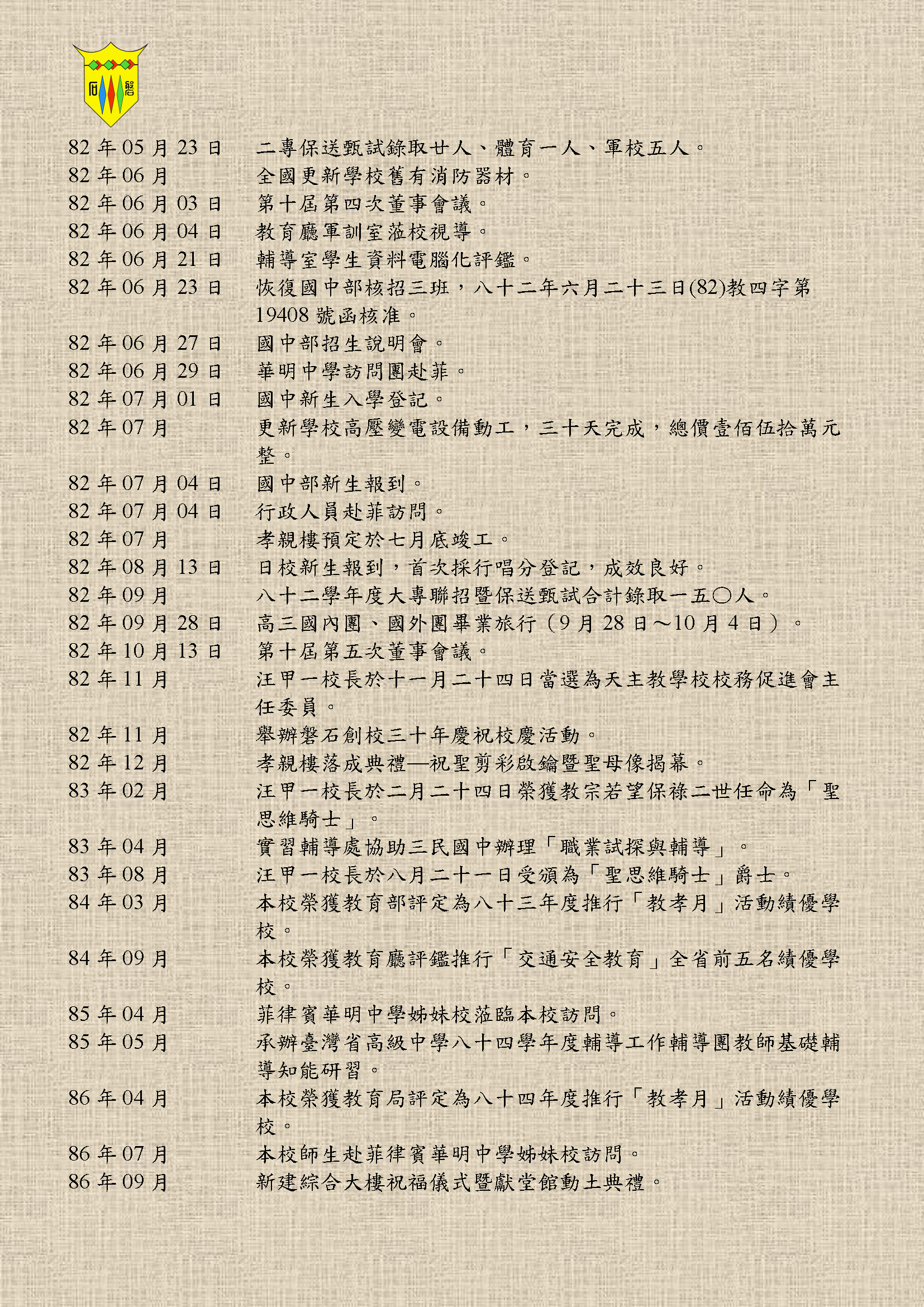 磐石中學校史大事紀掃描原圖