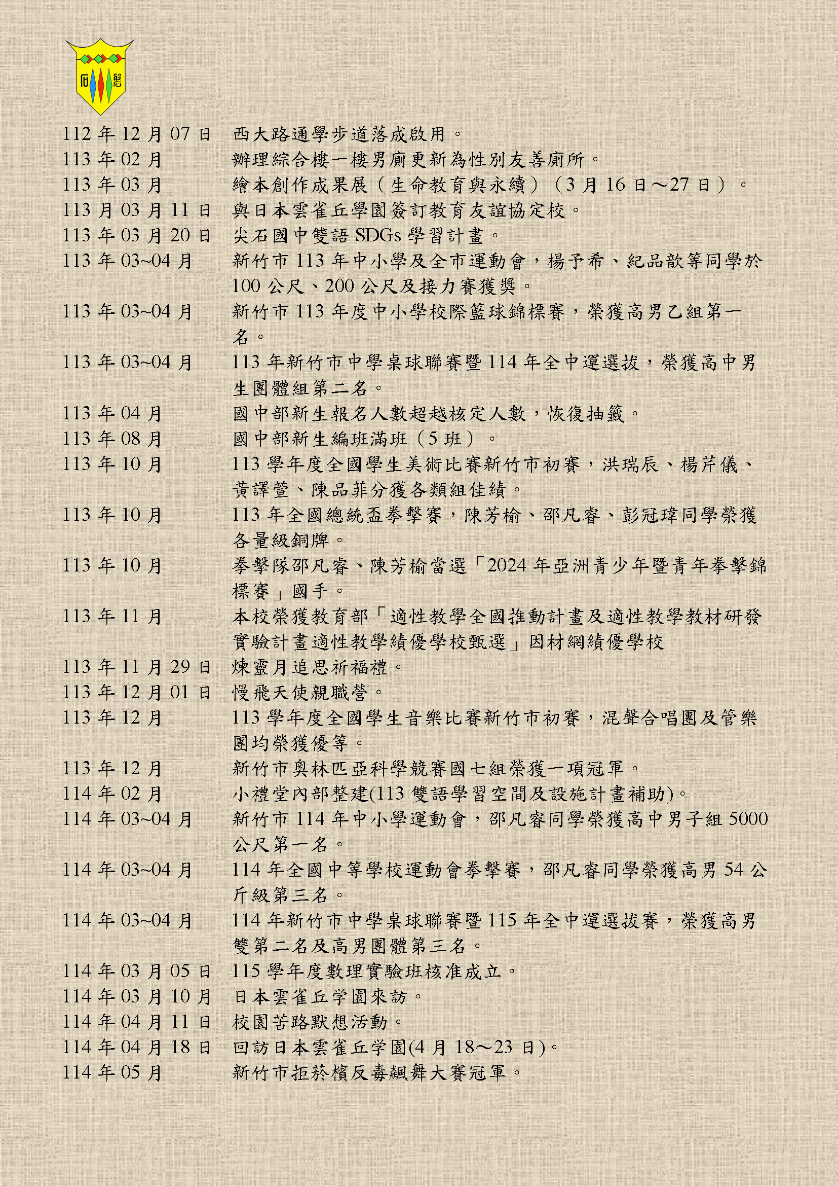 磐石中學校史大事紀掃描原圖