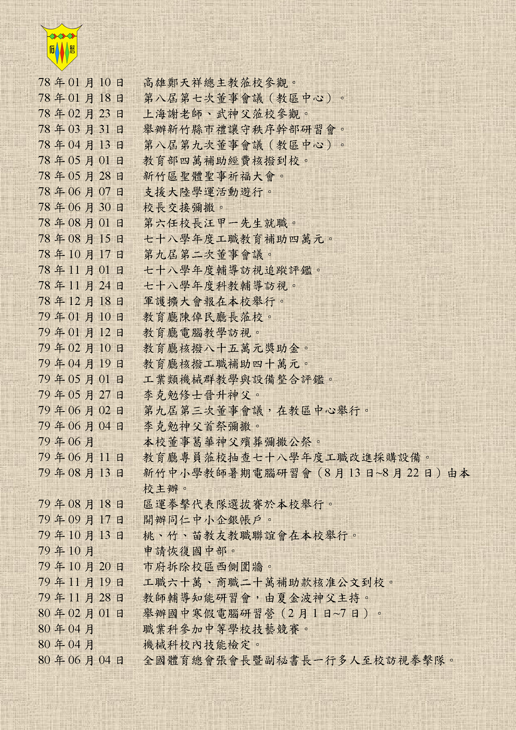 磐石中學校史大事紀掃描原圖